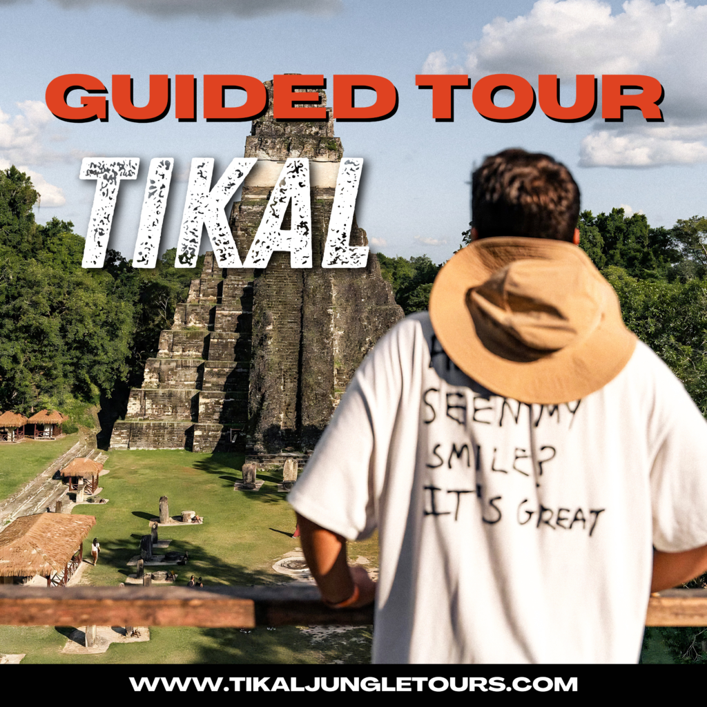 tikal guided tour flyer