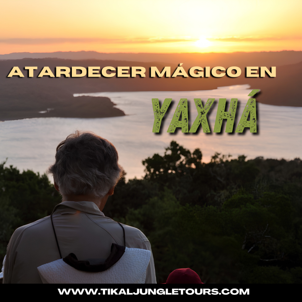 atardecer mágico yaxhá