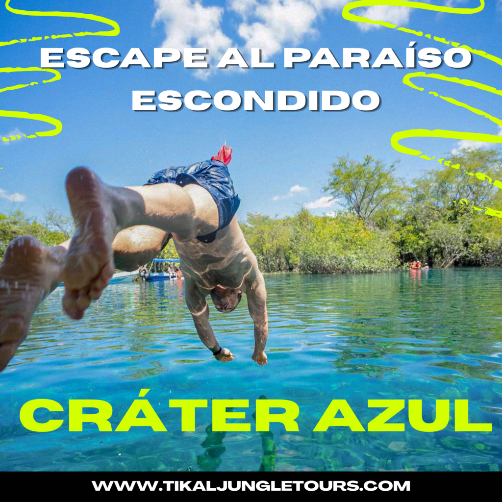 escape a cráter azul